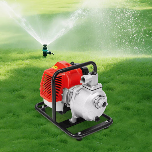 2-Stroke Petrol Engine Water Transfer Pump With Filter, for Irrigation, Drainage, Water Intake Work