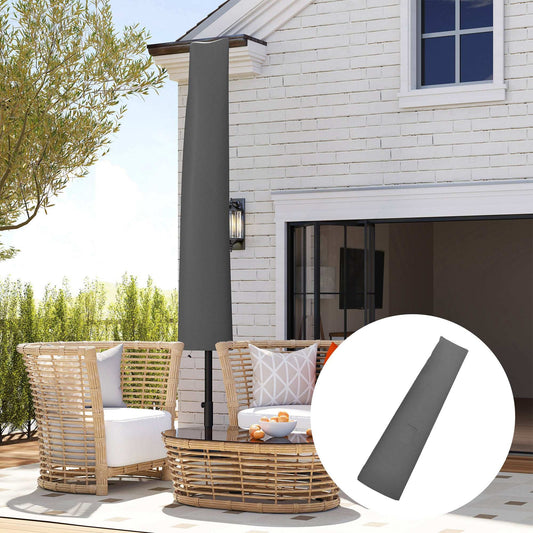 Outsunny Parasol Umbrella Cover - Grey