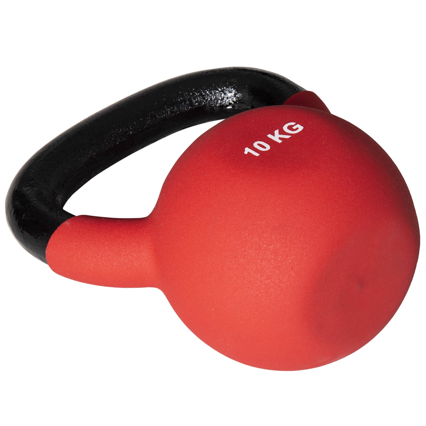 Soft Kettlebell, 10kg Kettle Bell with Non-Slip Handle for Home Gym Weight Lifting and Strength Training, Red