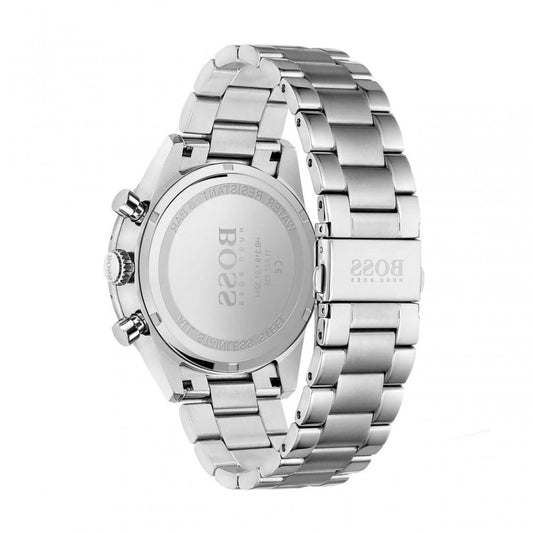 Hugo Mens Pilot Edition Wrist Watch Silver & Blue HB1513850