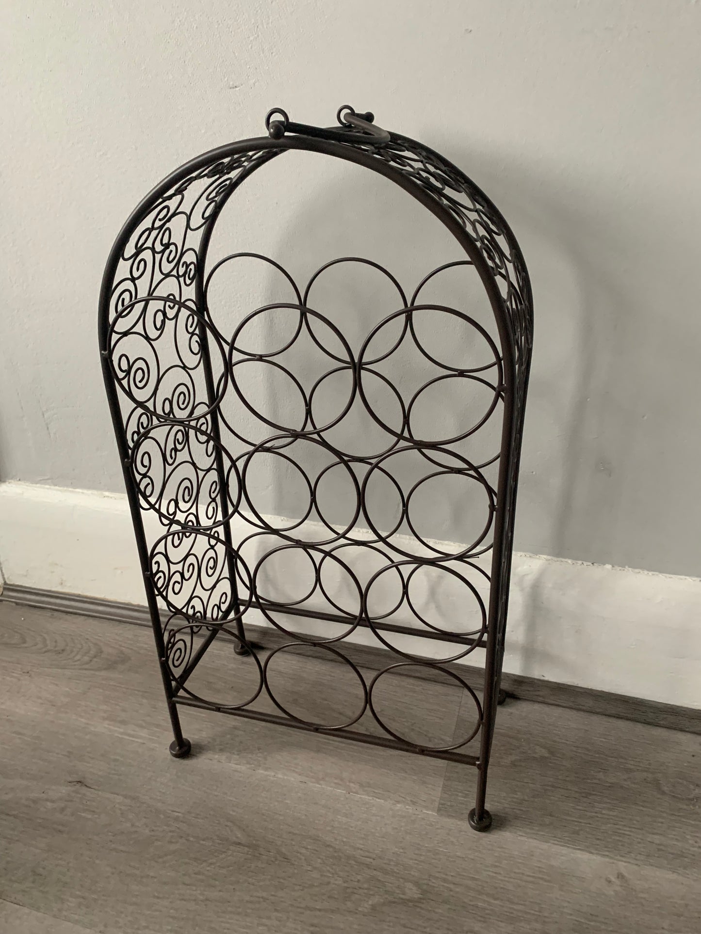 Wine Rack Storage Holder Organiser Caddy For 12 Bottles