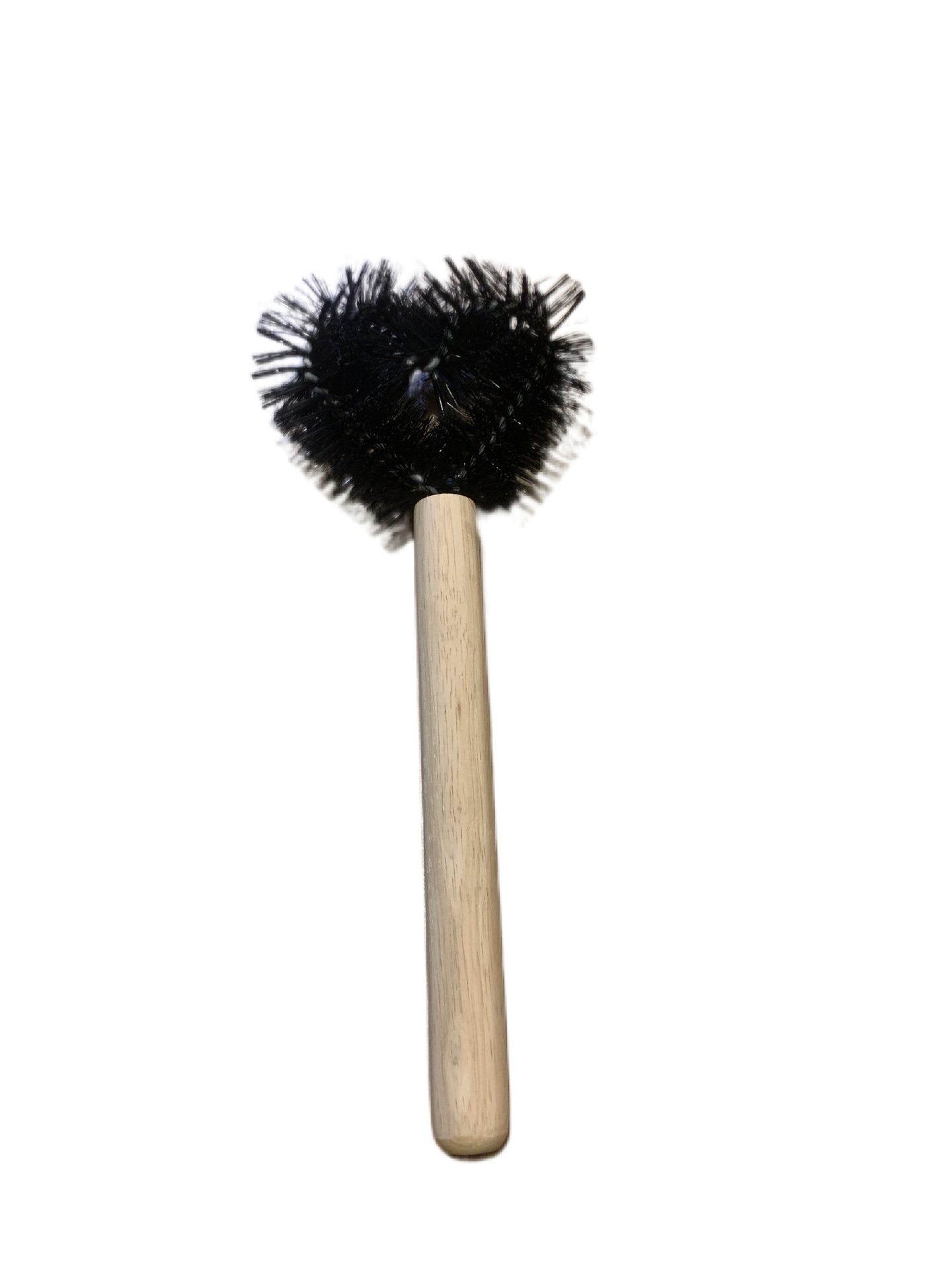 Natural Eco Wooden Handled Lawnmower Brush