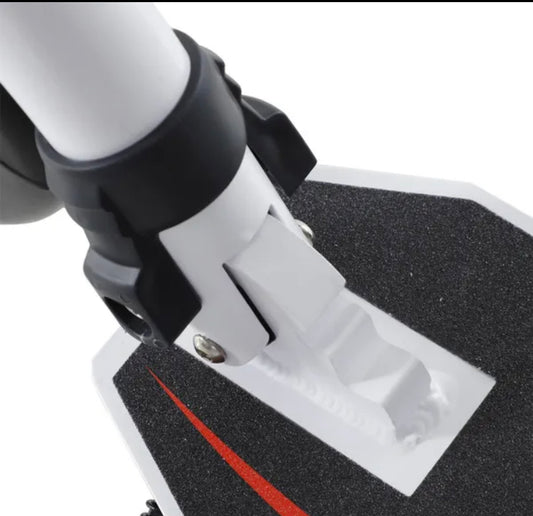 Teen/Adults Aluminium Folding Kick Scooter W/ Shock Mitigation System White