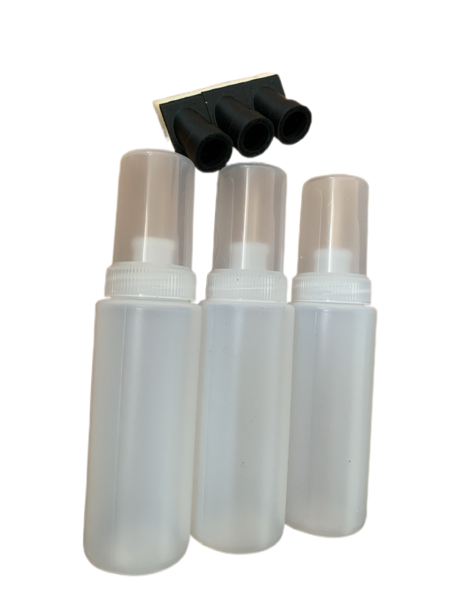 Pack Of 3 Paint Touch Up Mixing Bottle Set