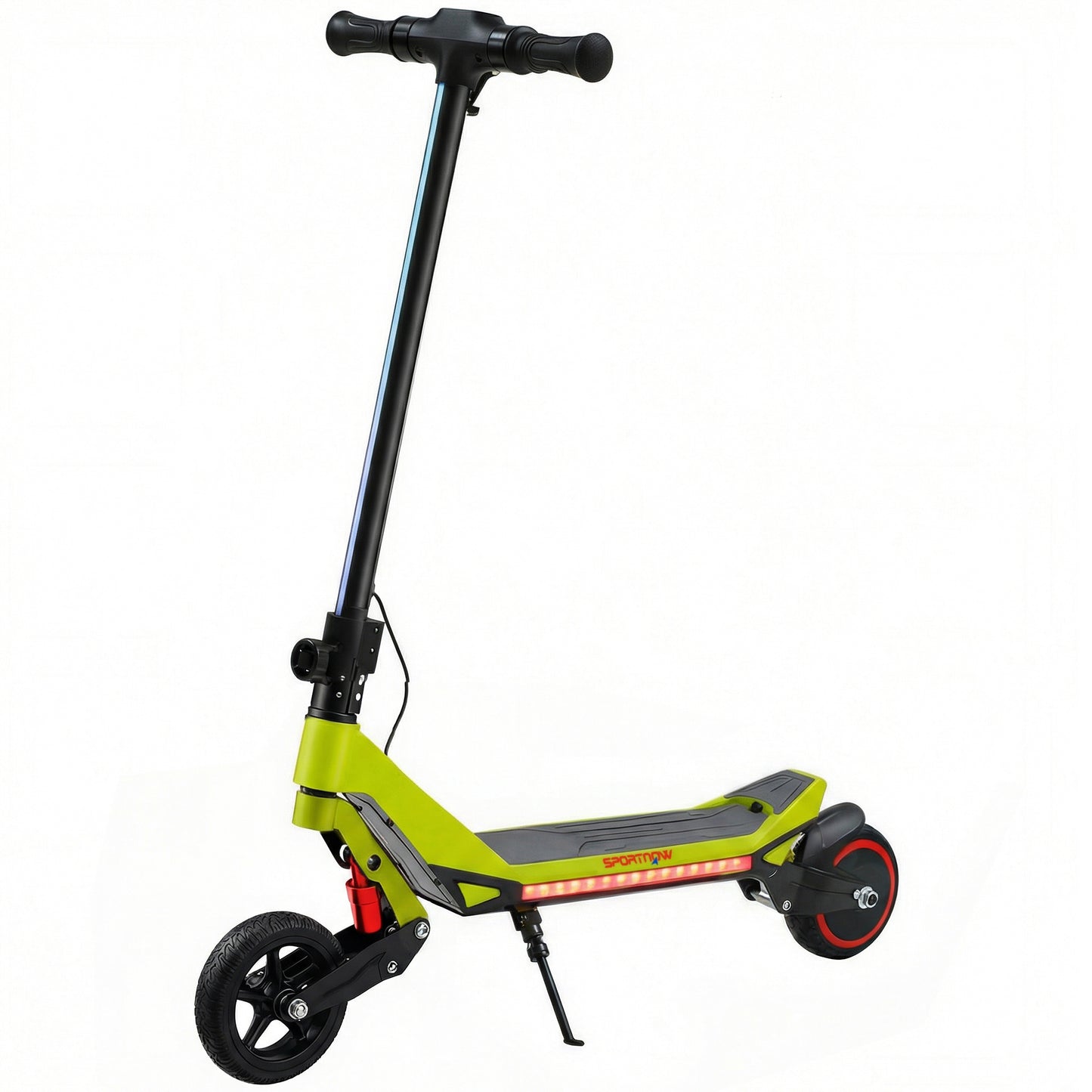 Electric Scooter for Kids, Foldable E Scooter for Age Age 6+ with LED Display, RGB lights, Up to 16km/h
