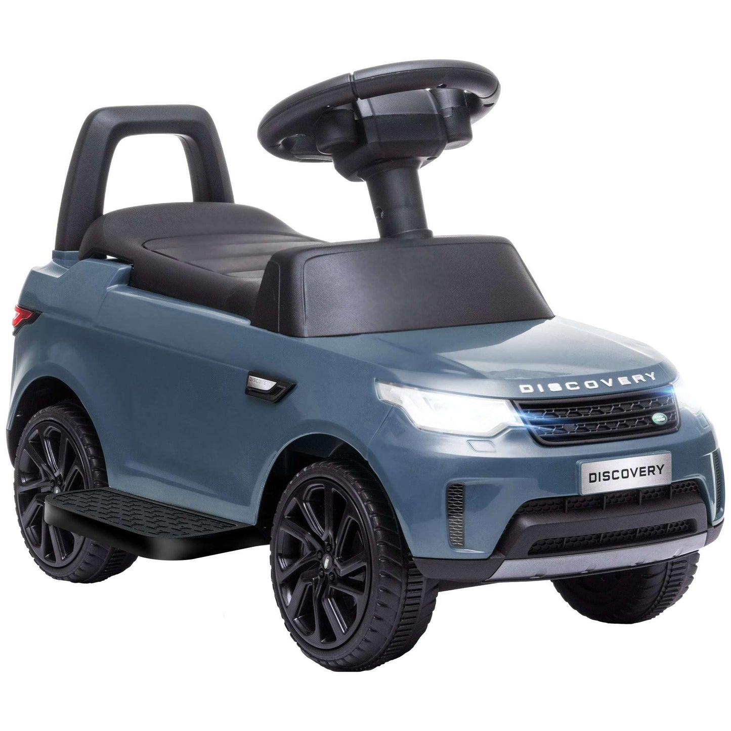 AIYAPLAY 2 in 1 Land Rover Licensed 6V Kids Electric Ride On Car Sliding Car w/ Headlights Music, for 18-60 Months