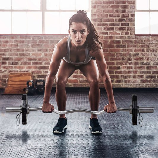 Olympic Weight Plates Set, Metal and Rubber Bumper Plates Weights Discs with 2"/5cm Holes, Home Gym Weight Lifting Strength Training, 2 x 10kg