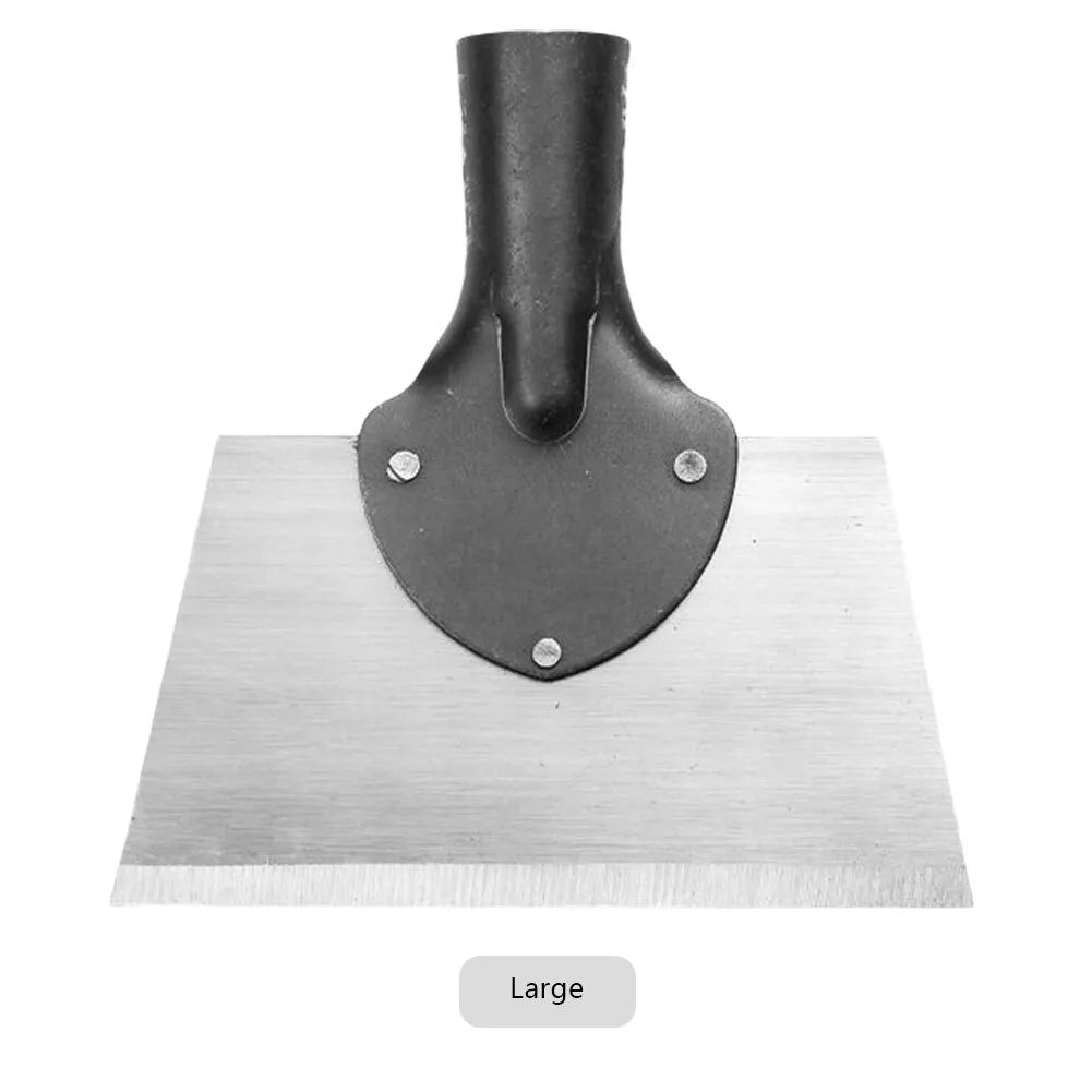 18cm Metal Weed Cleaning Farm Planting Shovel Stainless Steel Multifunctional Outdoor Garden Weeder Farm Weeding Shovel