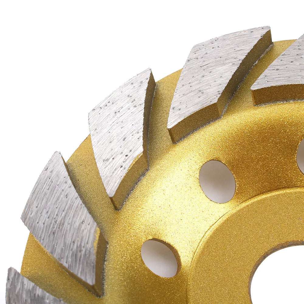 4 Inch 100ml Diamond Grinding Disc Abrasive Cup Wheel Wear Resistant Diamond Sanding Wheel Durable Angle Grinder Disc For Concrete
