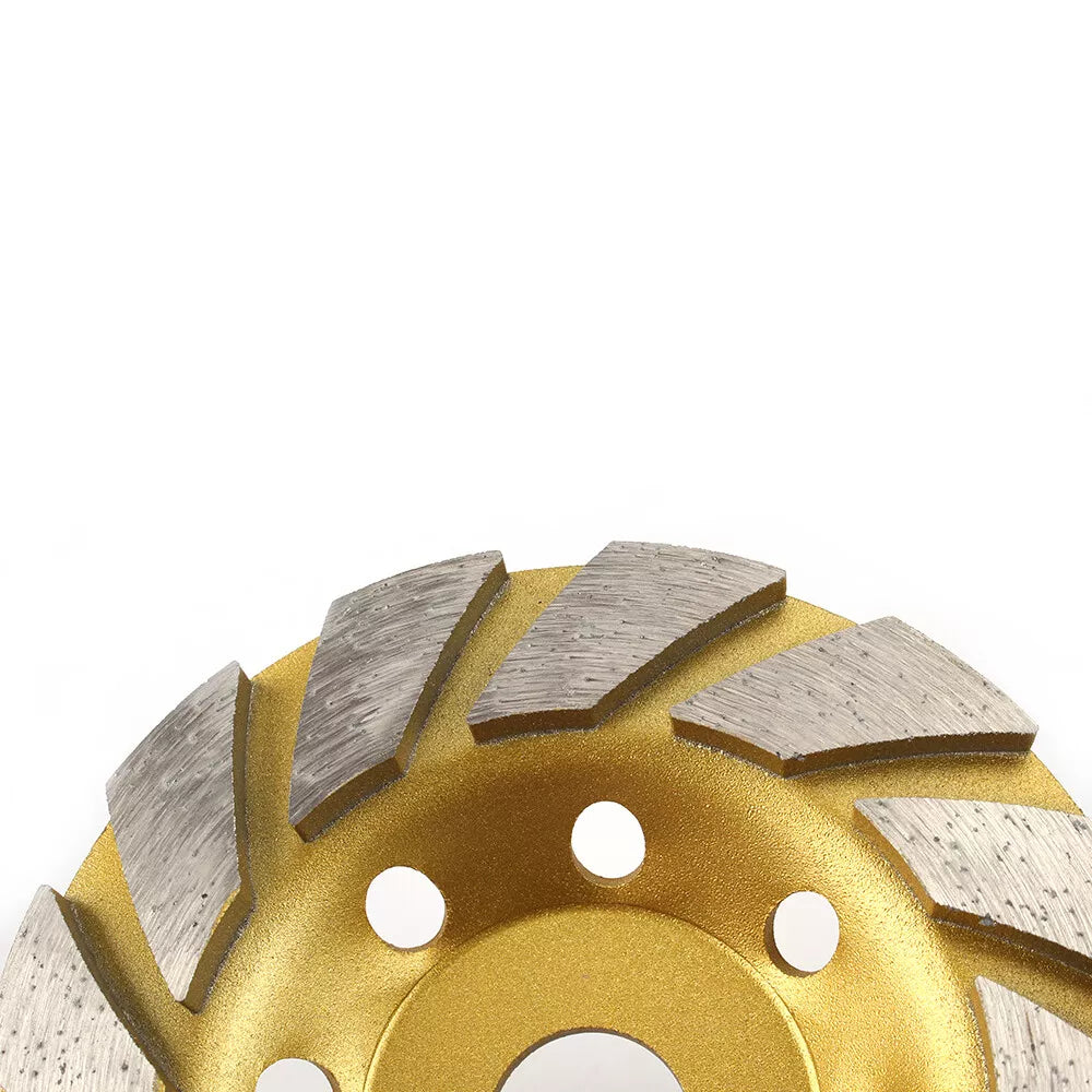 4 Inch 100ml Diamond Grinding Disc Abrasive Cup Wheel Wear Resistant Diamond Sanding Wheel Durable Angle Grinder Disc For Concrete