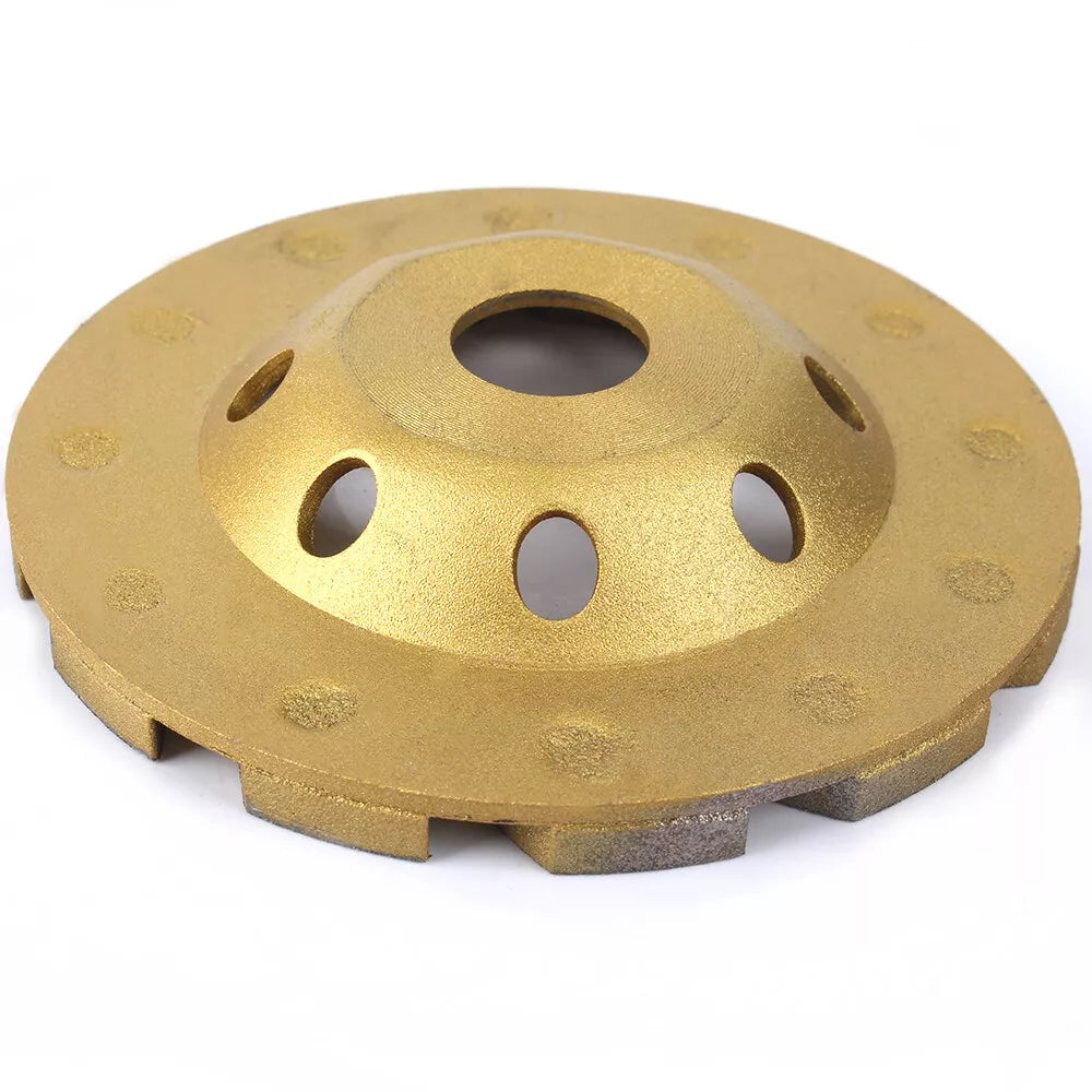 4 Inch 100ml Diamond Grinding Disc Abrasive Cup Wheel Wear Resistant Diamond Sanding Wheel Durable Angle Grinder Disc For Concrete