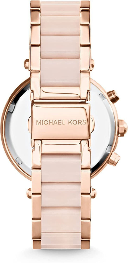 Michael Kors Women's Parker Watch With Swarovski Crystals MK5896