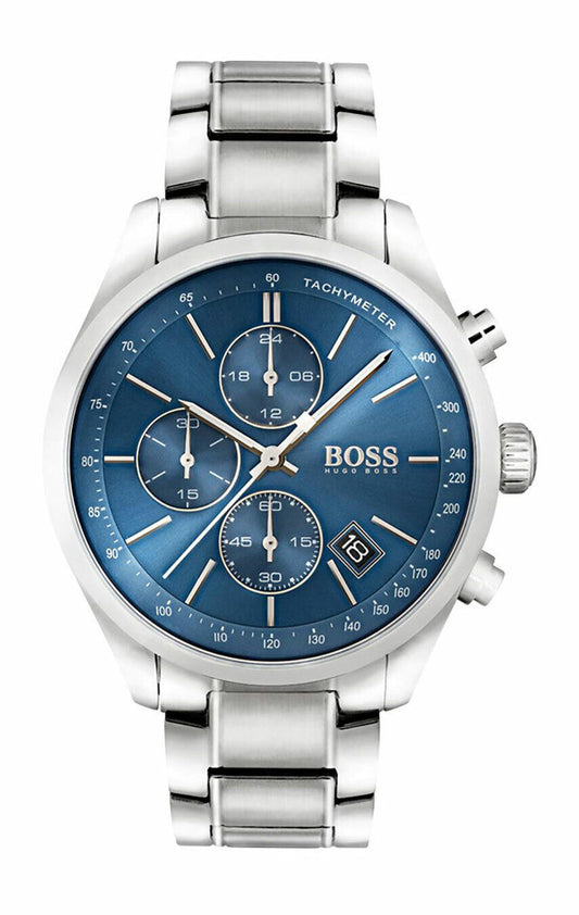 Hugo Boss Men's Wrist Watch Contemporary Sport Grand Prix Chronograph HB1513478