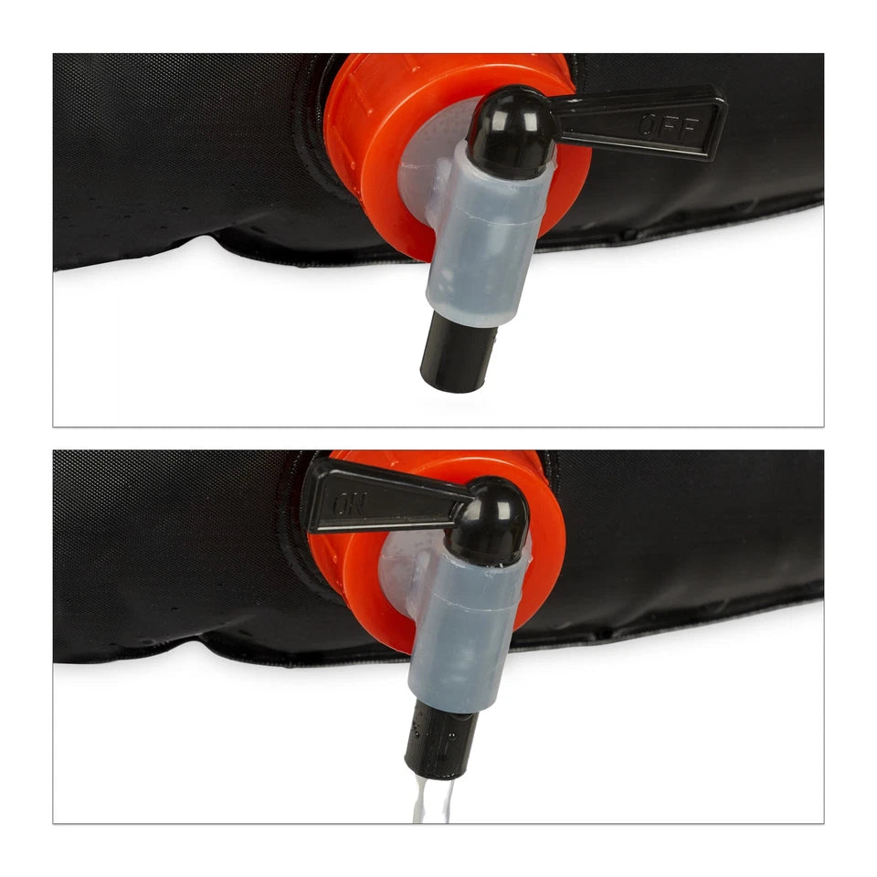 20L Portable Camping Shower Bag Outdoor Travel Hiking BBQ Cycling Beach Swimming Solar Heated Bathing Water Bag