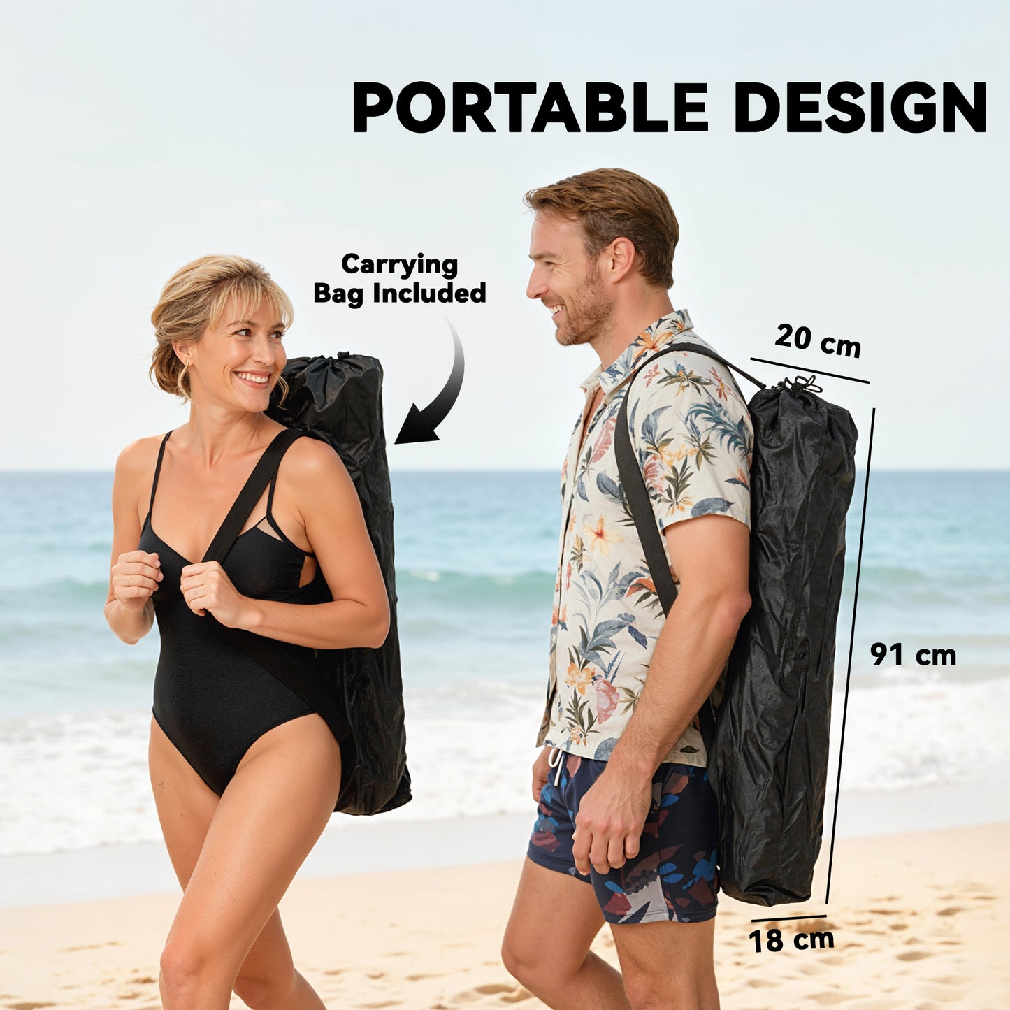 Reclining Camping Chair | Set of 2 | 4-Position Backrest | Detachable Footrest | Cup Holder | Breathable Mesh | 120kg | Grey