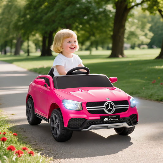 AIYAPLAY Mercedes-Benz GLC Licensed Kids Ride on Car with Remote Control, Soft Start, MP3, LED Headlights