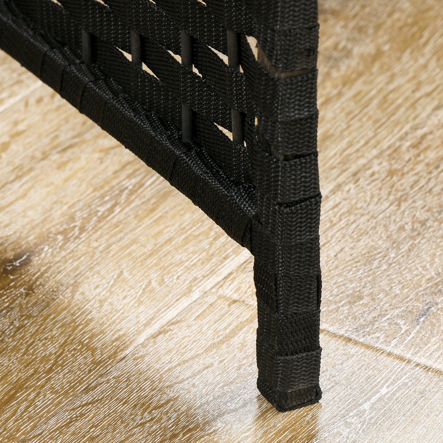 6 Panel Folding Room Divider, Freestanding Privacy Screen for Living Room, Bedroom and Office, 240 x 170cm, Black