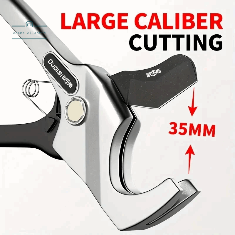 Multi-Purpose Pipe Cutter Snips Non-Slip Water-Resistant Precision Cutting For Plastic & Rubber Tubing PVC Hand Tool