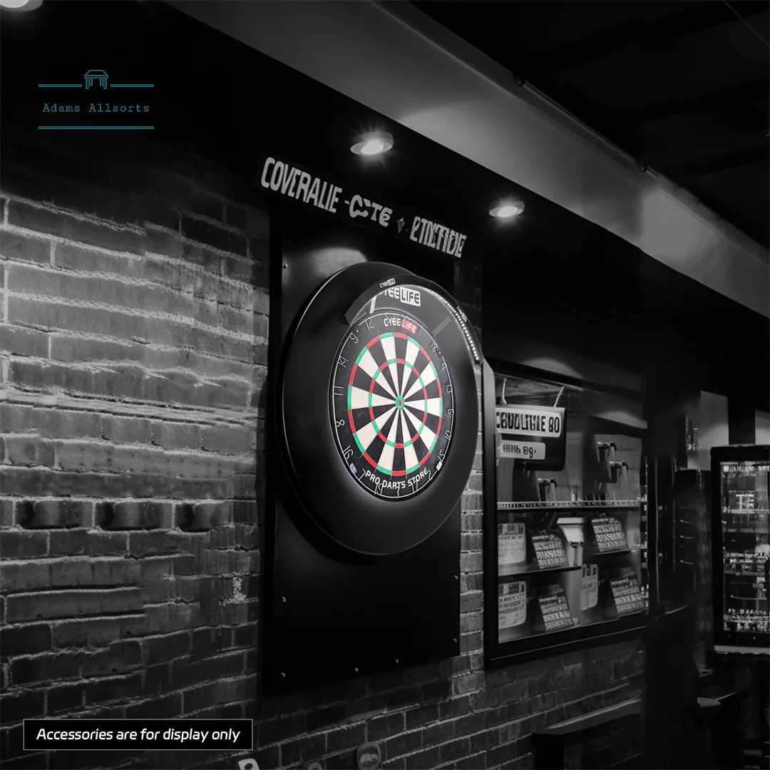 Cyeelife 120 Degree Dartboard Lighting With Magnetic Clamp (Warm White) Suitable For Circular Dartboards