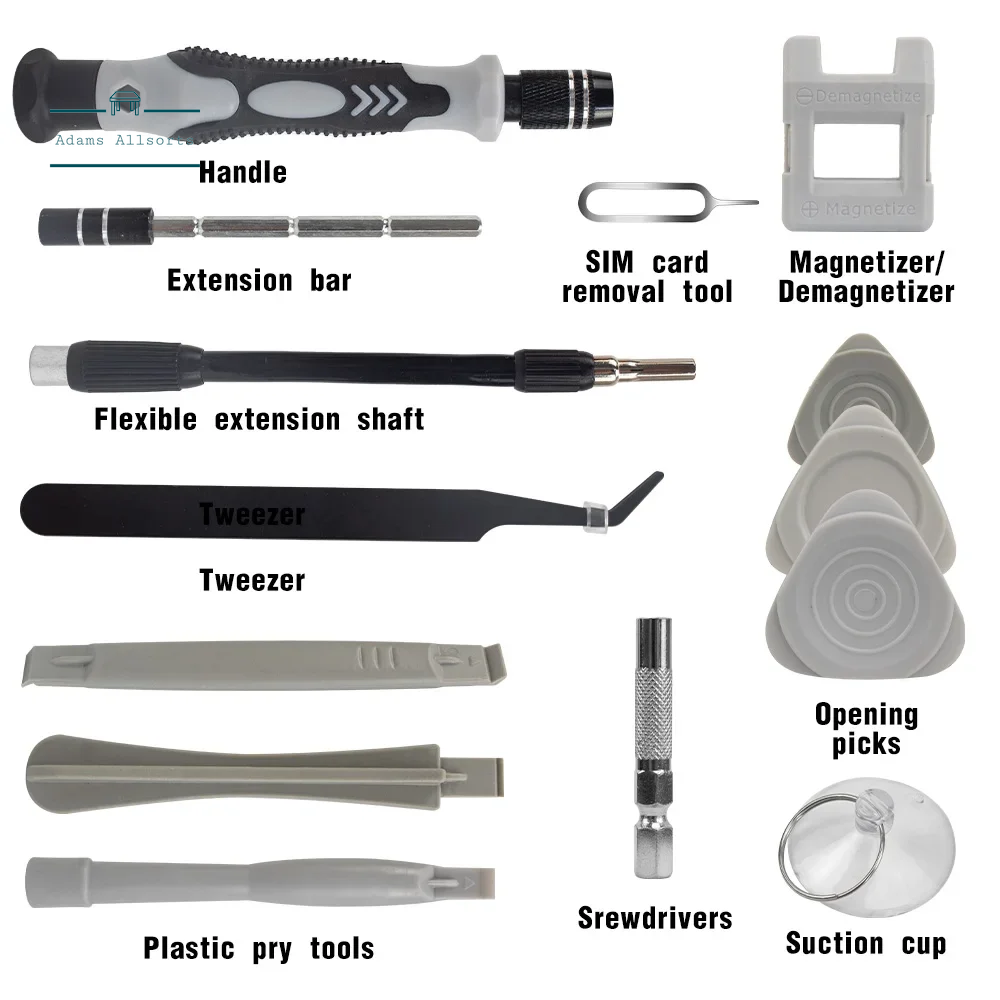 Ultimate 115-In-1 Precision Screwdriver Set For Electronics PC Laptop Phone Macbook Repair Professional Tool Kit For Every Task
