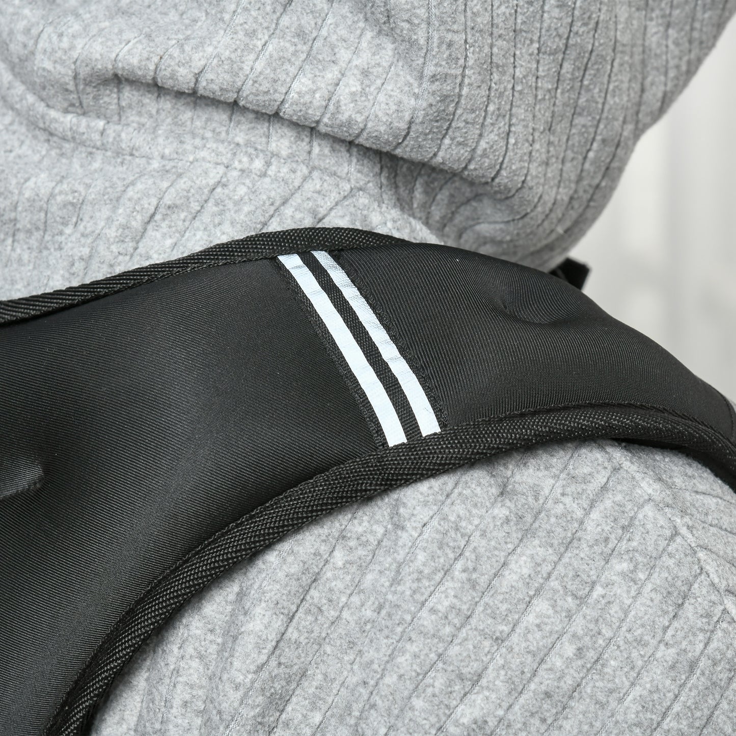 5KG Weighted Vest, Running Weight Vest with Adjustable Straps, Convenient Pocket and Reflective Strips, for Men and Women Cardio Exercise Strength Training Workout