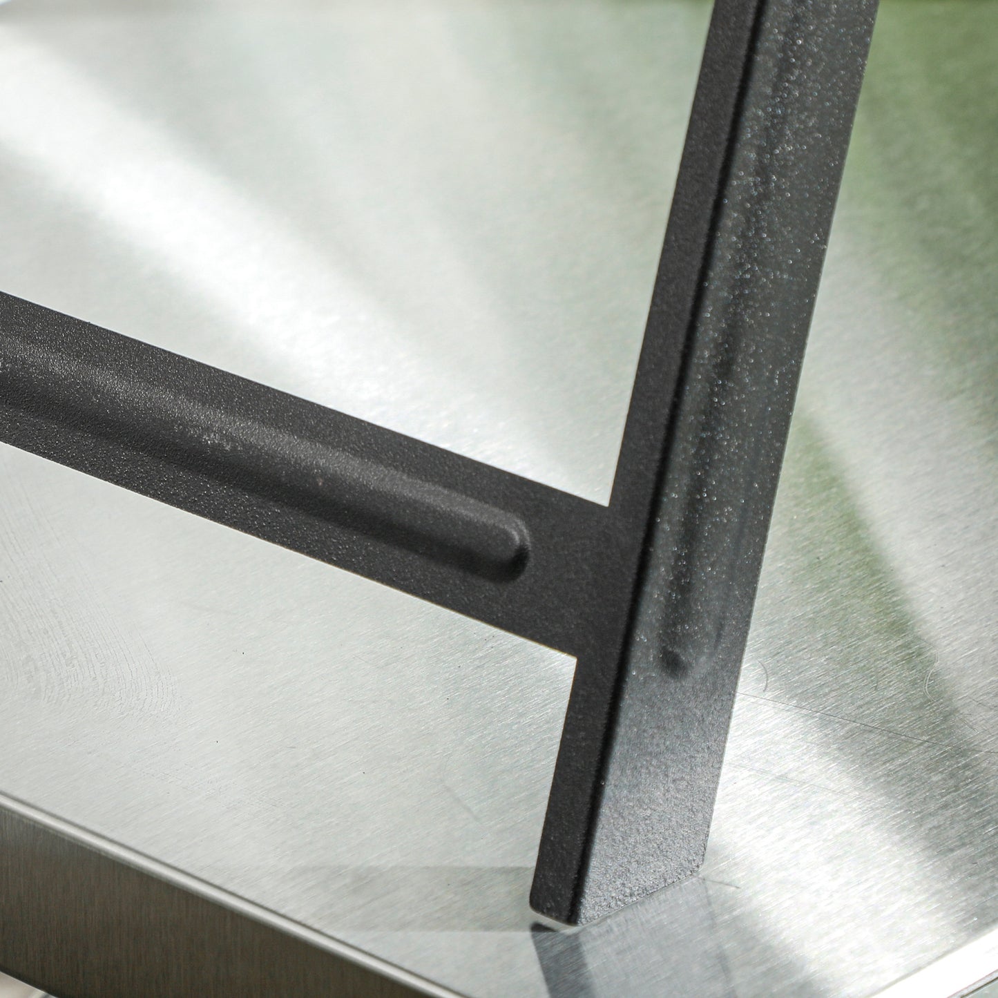 Outsunny Foldable Picnic Camping Charcoal Grill - Black