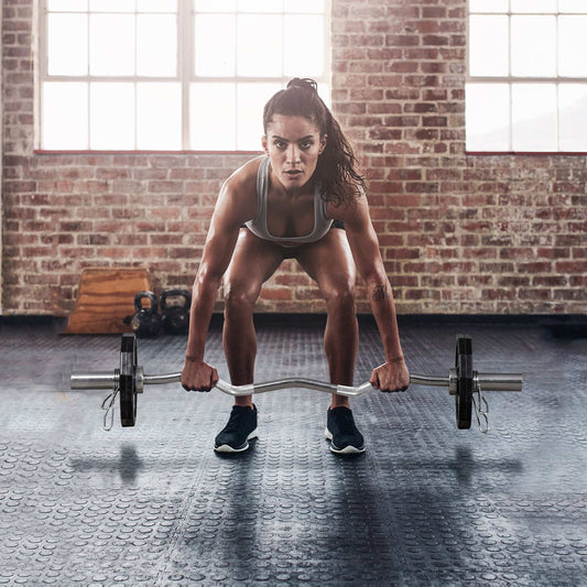 Olympic Weight Plates Set, Metal and Rubber Bumper Plates Weights Discs with 2"/5cm Holes, Home Gym Weight Lifting Strength Training, 2 x 5kg