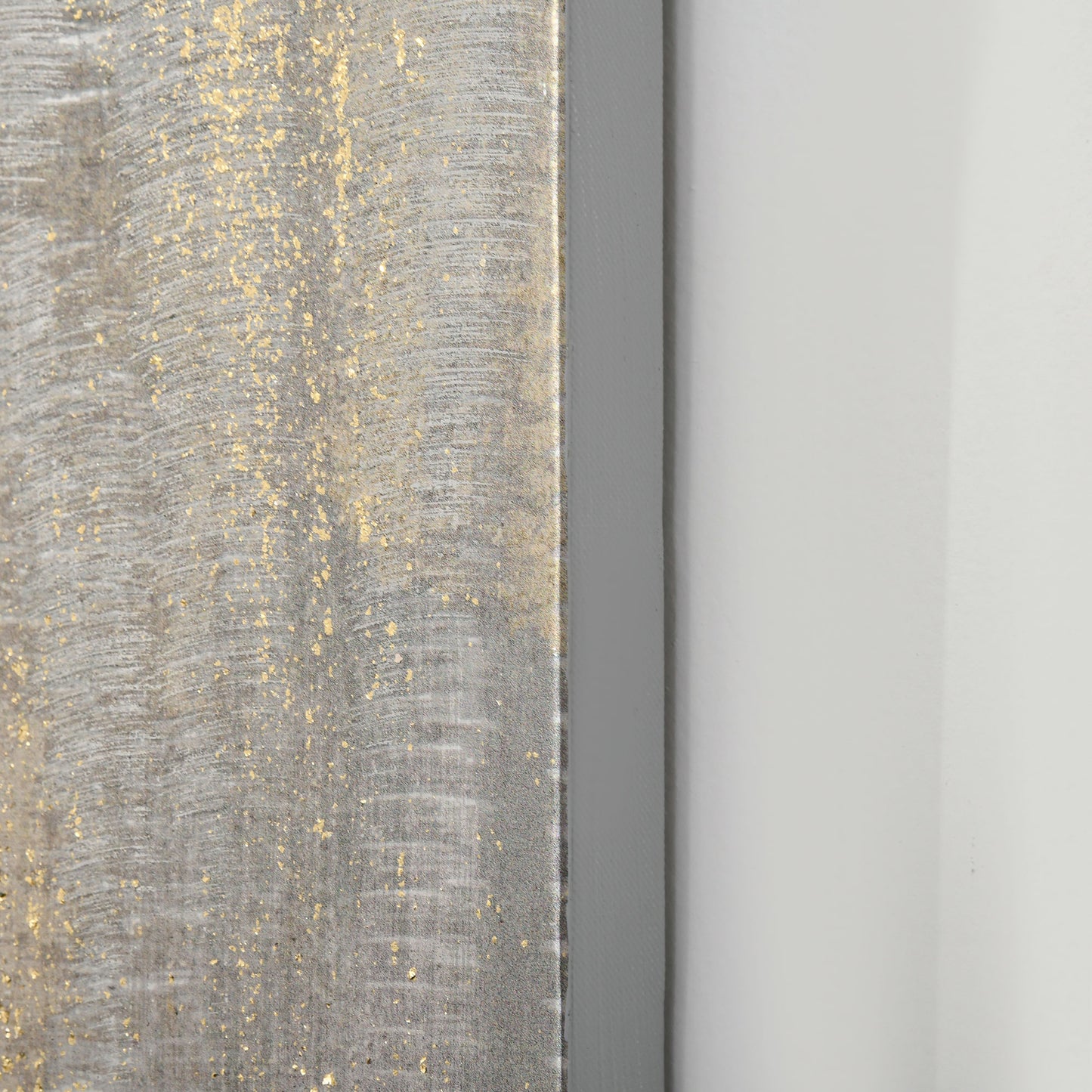 Hand-Painted Metal Canvas Wall Art Grey African Elephant, Wall Pictures for Living Room Bedroom Decor, 100 x 80 cm