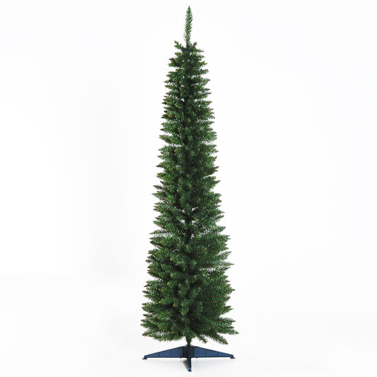 Artificial Christmas Tree Pine Tree W/Plastic Stand-Green 1.8M