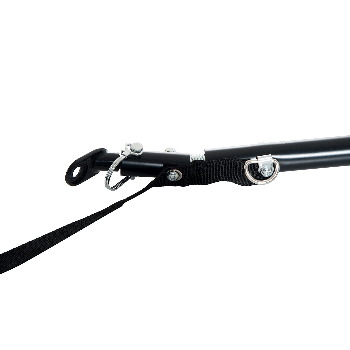 Bike Cycle Cargo Trailer in Steel Frame-Black