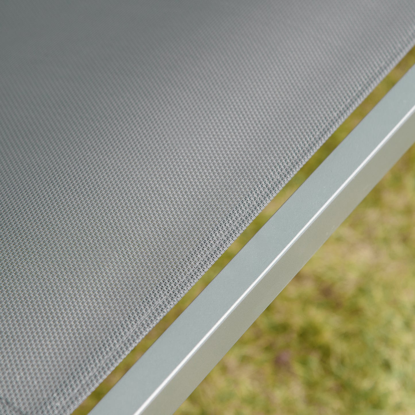 Outsunny 3 Seater Bench Steel Outdoor Patio Porch Swing Chair with Adjustable Canopy - Dark Grey