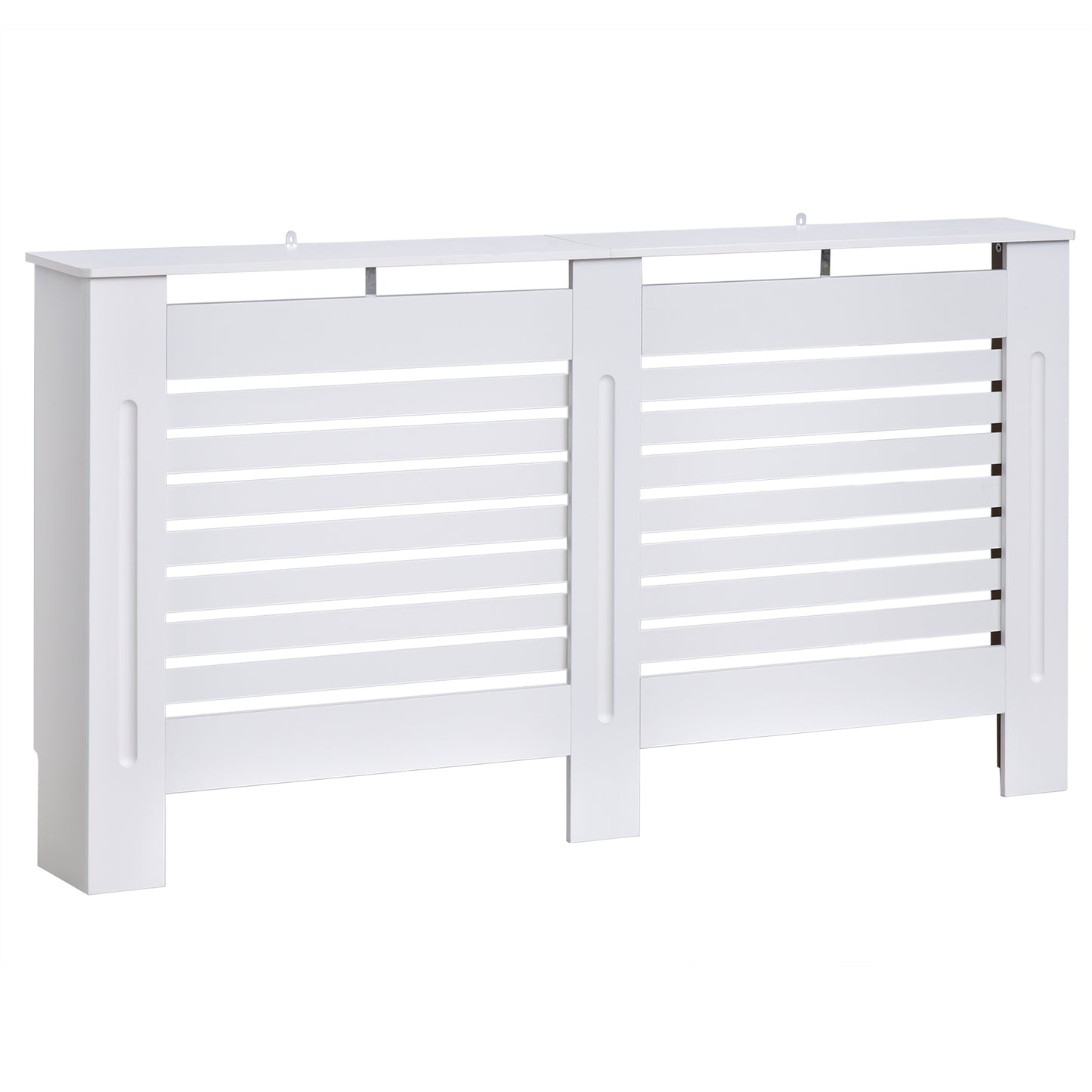152L x 19W x 81H cm MDF Radiator Cover-White