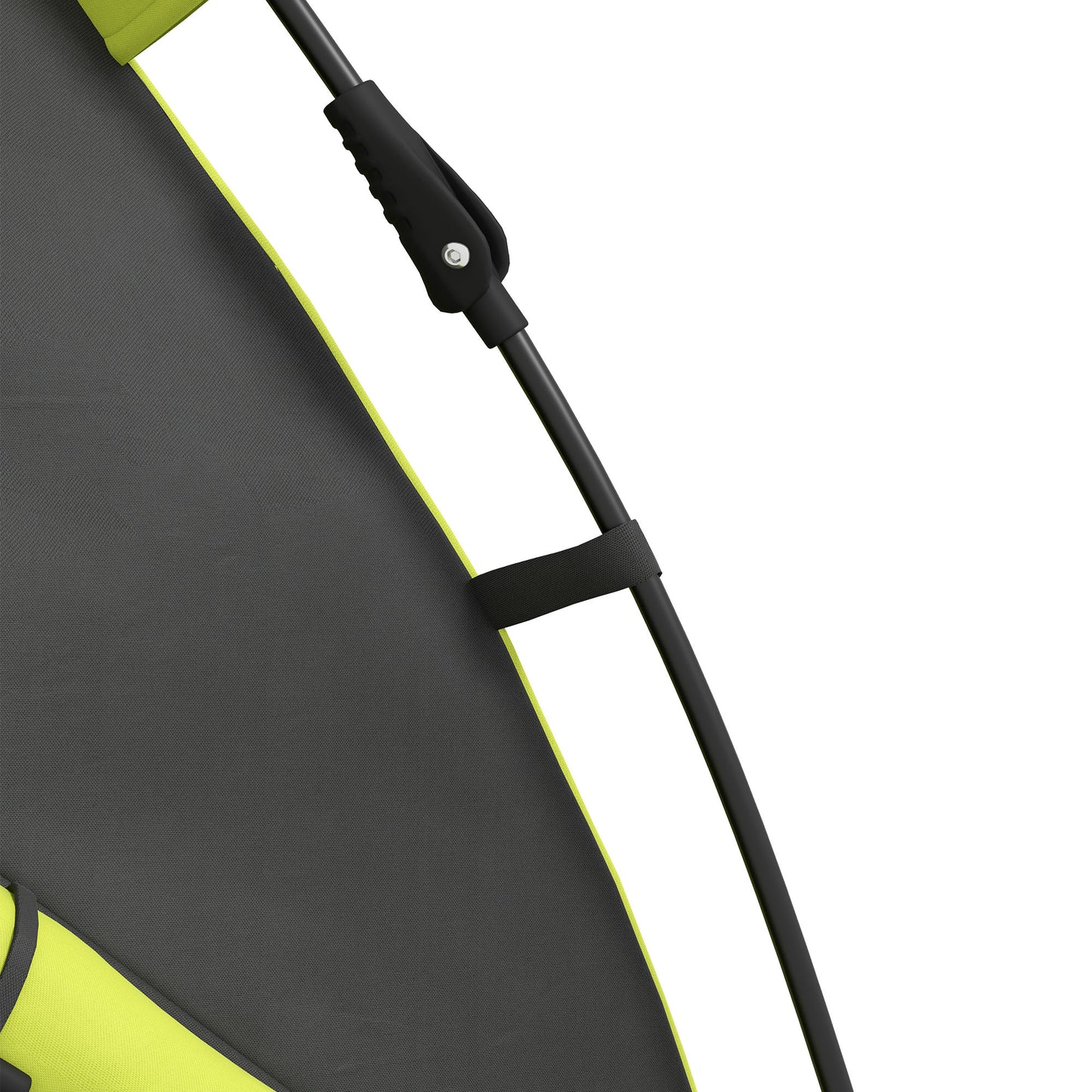 Outsunny 3-4 Man Camping Tent, Family Tent, 2000mm Waterproof, Portable with Bag, Quick Setup, Green