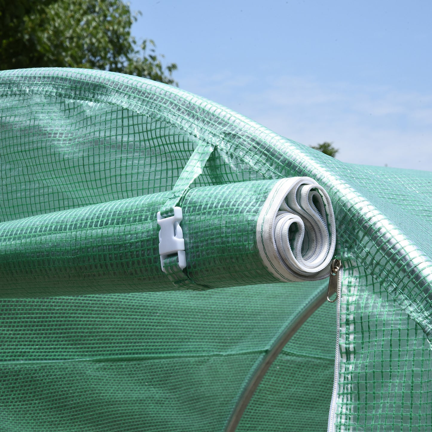 Outsunny Walk-in Greenhouse, 3 x 2 M-Green