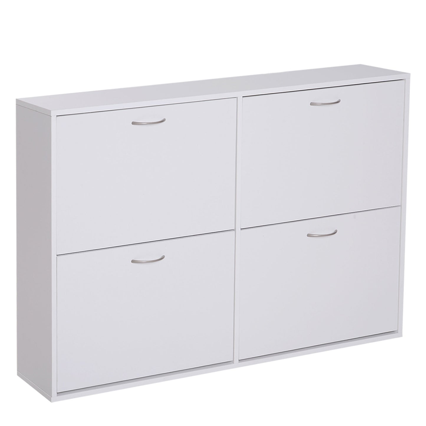 Shoe Cabinet Storage Organiser Holder Store 120Lx24Wx81H cm, Particle Board - White