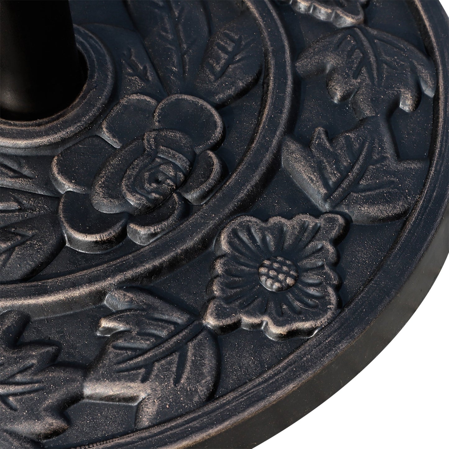 Outsunny Heavy Duty Parasol Umbrella Base, Resin-Bronze Colour