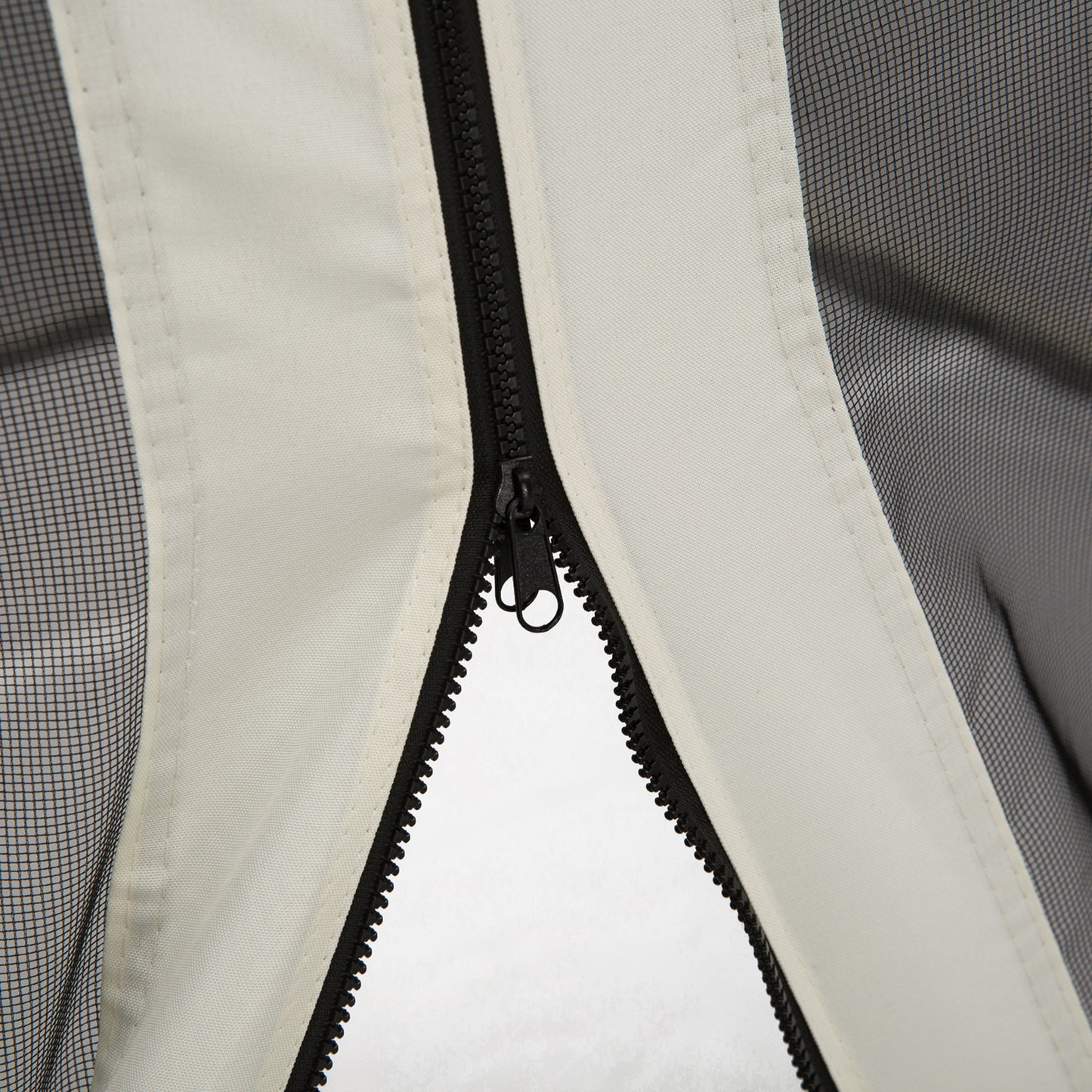 Outsunny Replacement Mesh Mosquito Netting Screen Walls for 10 x 10ft Patio Gazebo, 4-panel Sidewalls with Zippers (Wall Only, Canopy Not Included)