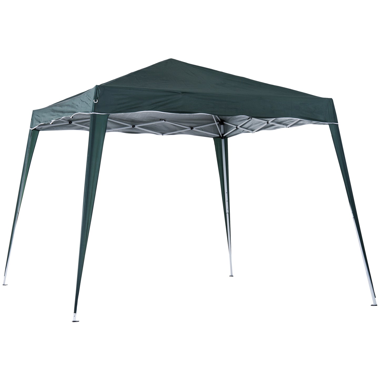 Outsunny Pop-Up Tent, 3Lx3Wx2.4H m-Green