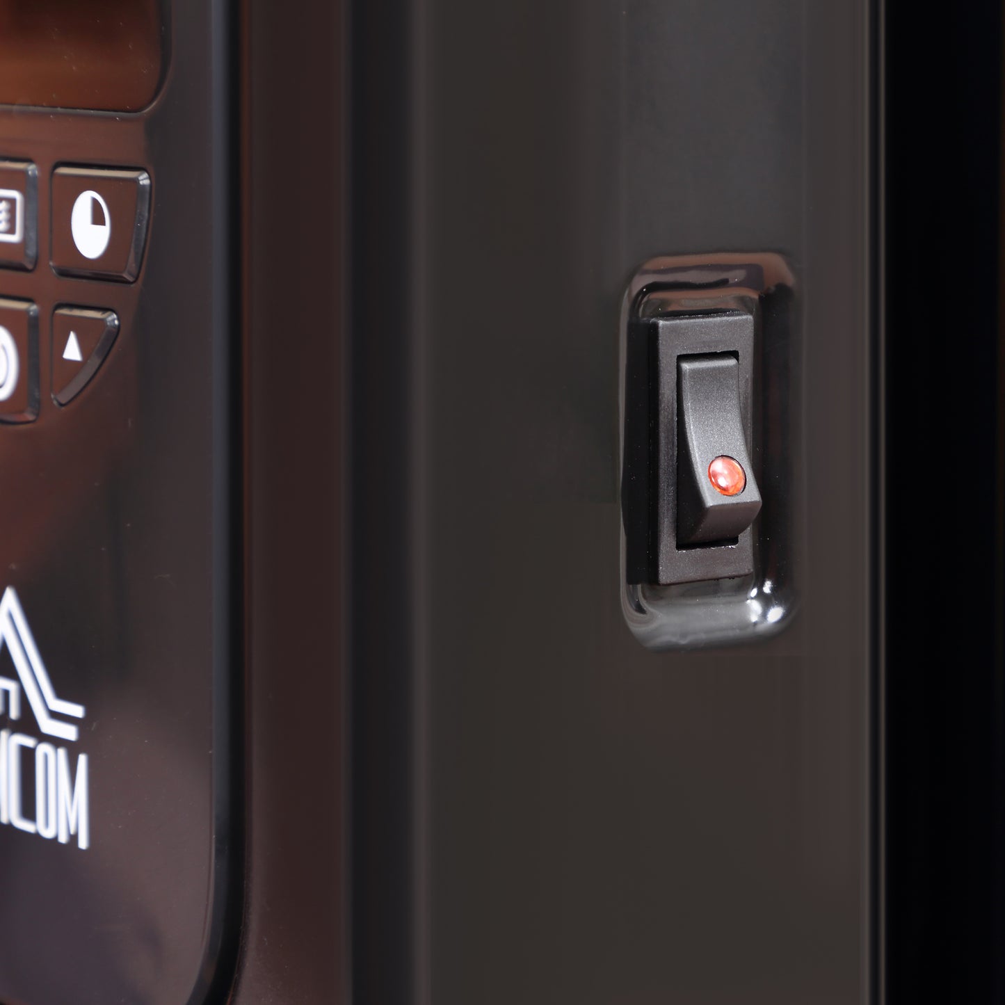 1630W Digital Oil Filled Radiator, 7 Fin, Portable Electric Heater with LED Display, Built-in Timer, 3 Heat Settings, Remote Control, Black