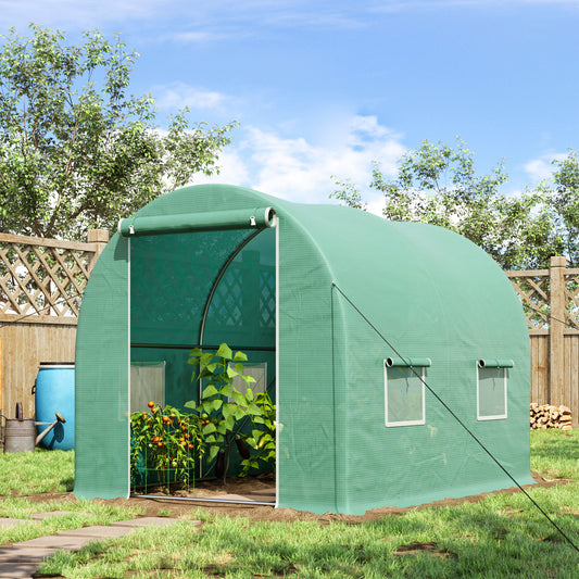 Outsunny Walk-in Greenhouse, 3 x 2 M-Green
