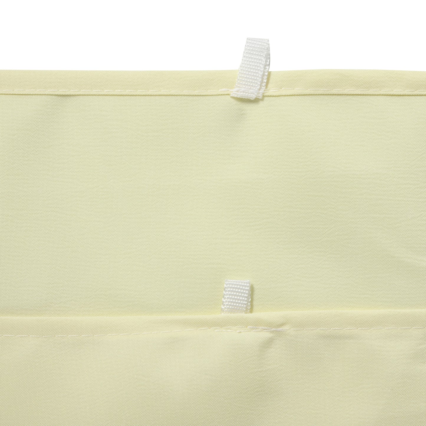 Outsunny Replacement Gazebo Curtain 4-Panel Sidewalls with Zipper for 3 x 3 (M) Yard Gazebos Canopy Tent Beige
