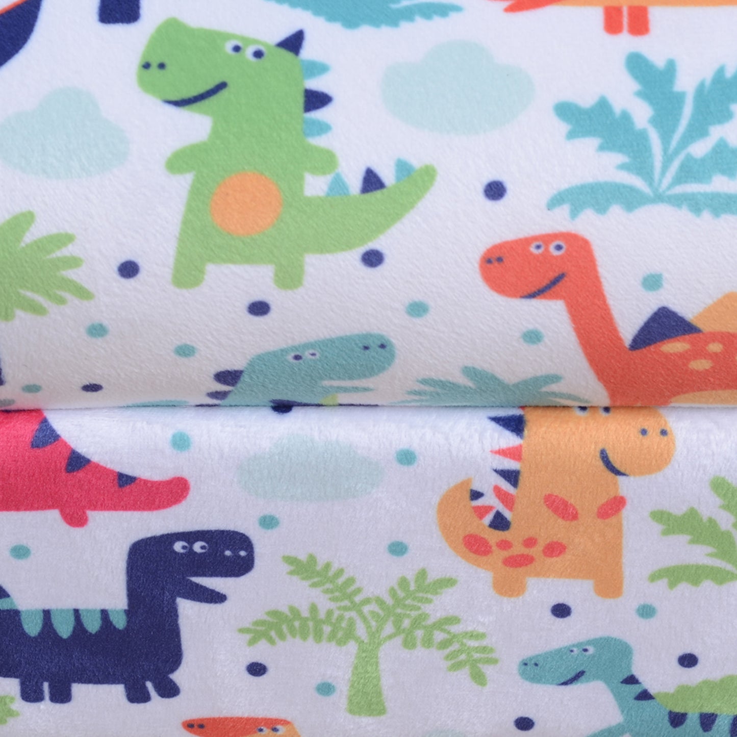 Children's Armchair Kids Sofa Tub Chair Seat Cartoon Dinosaur Pattern Bedroom Flannel Wooden Frame Non-slip Playroom Seater