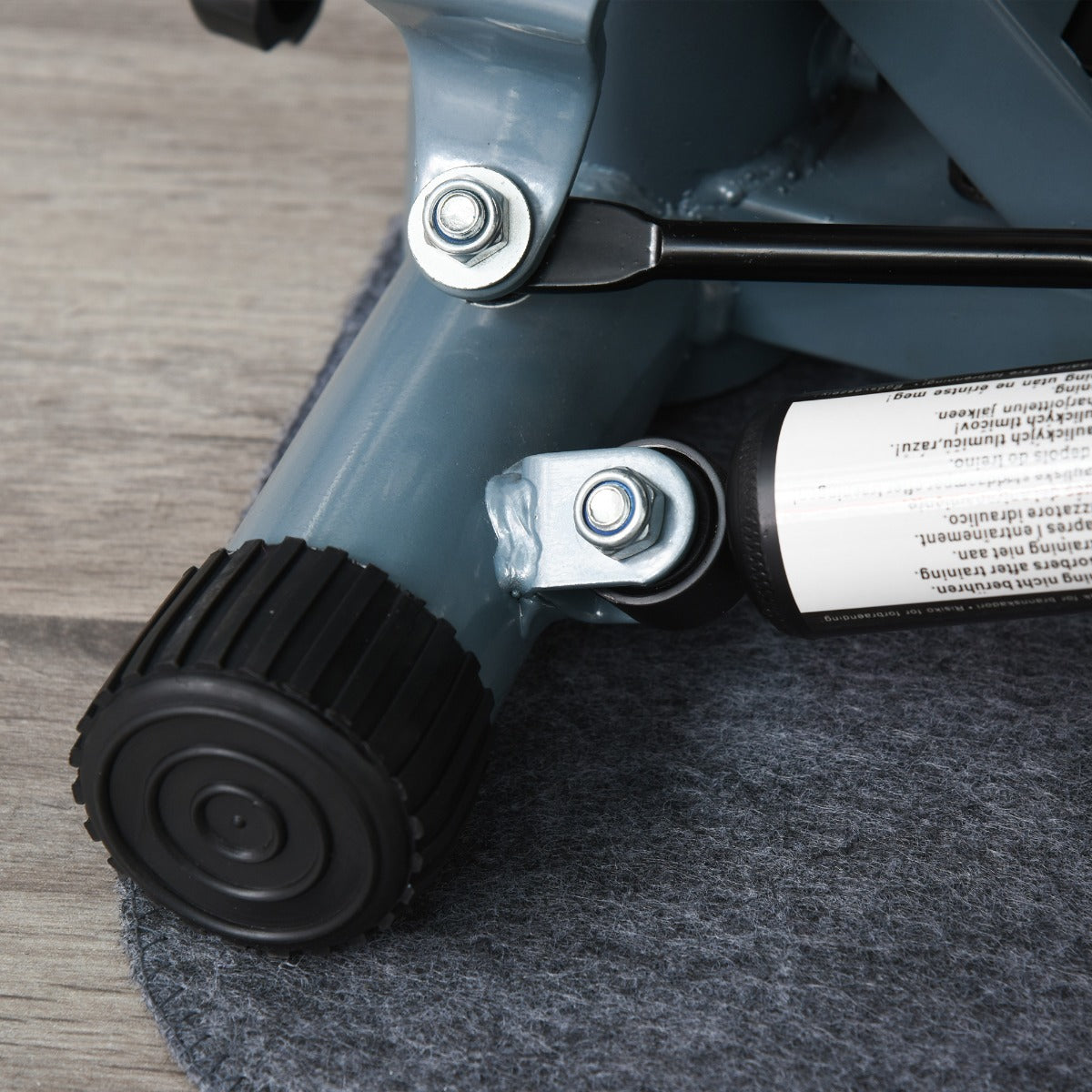 Mini Stepper W/Arm Cord-Black/Silver Grey