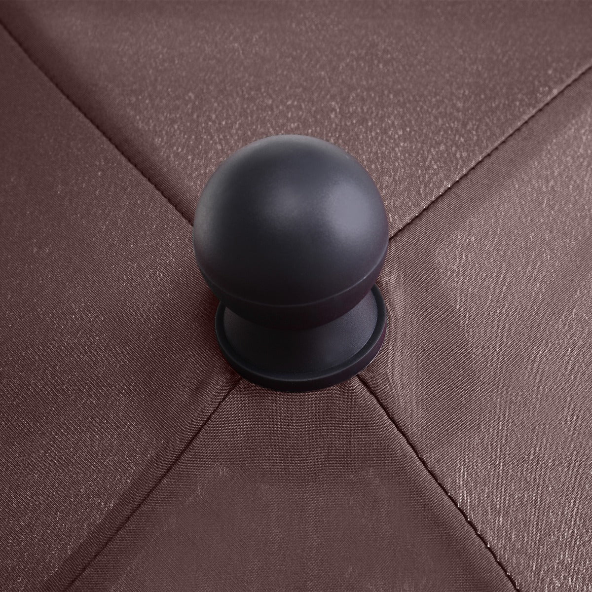 Outsunny Aluminium Umbrella Parasol Sun Screen Shade - Brown