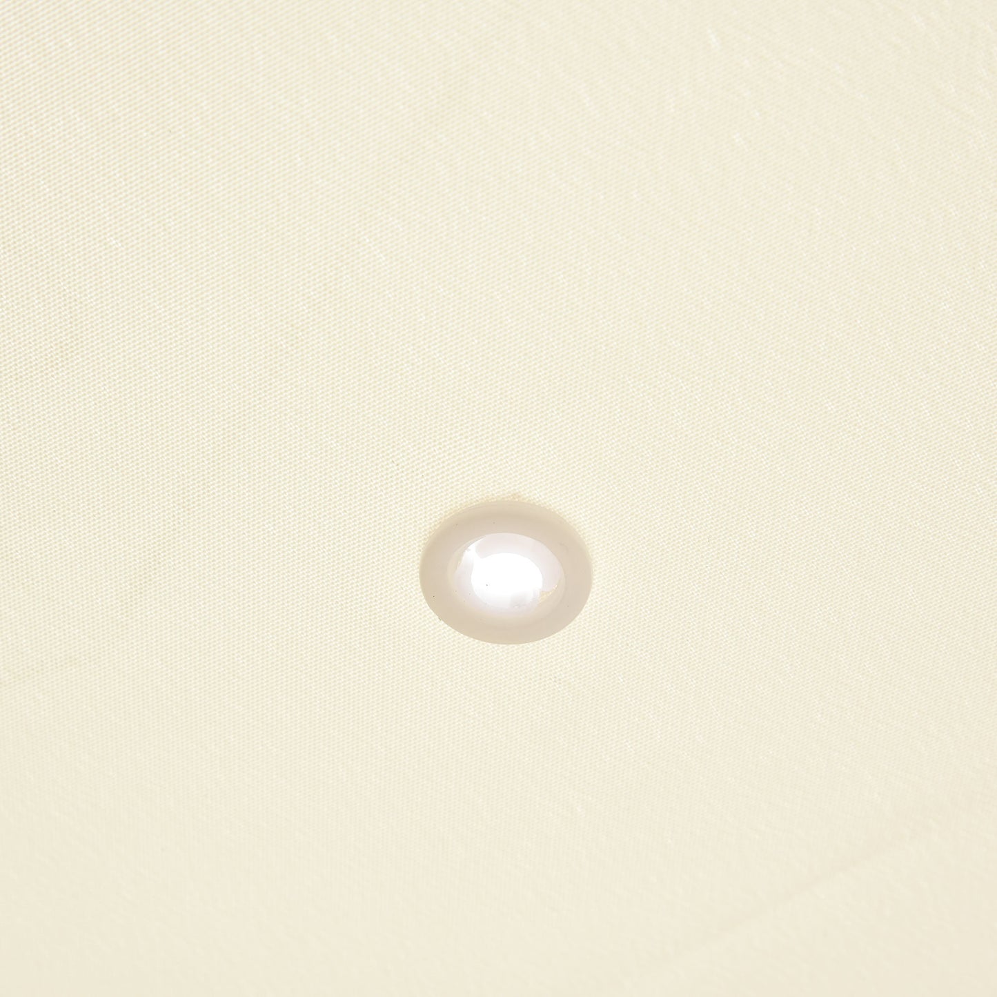 Outsunny 4 x 3 Meters Canopy Metal Wall Gazebo Awning Garden Marquee Shelter Door Porch - Cream