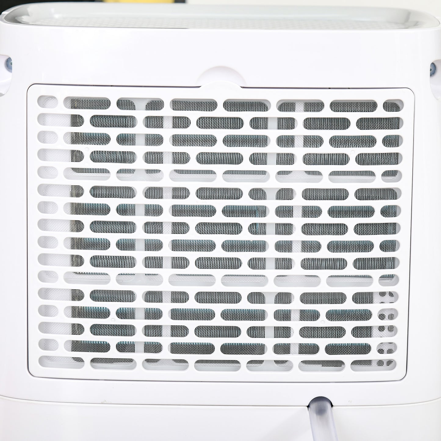 12L/Day Portable Dehumidifier for Home w/ 24H Timer, Humidity Display, 2 Speed Modes, 2500ml Electric Air Dehumidifier w/ Four Wheels, White