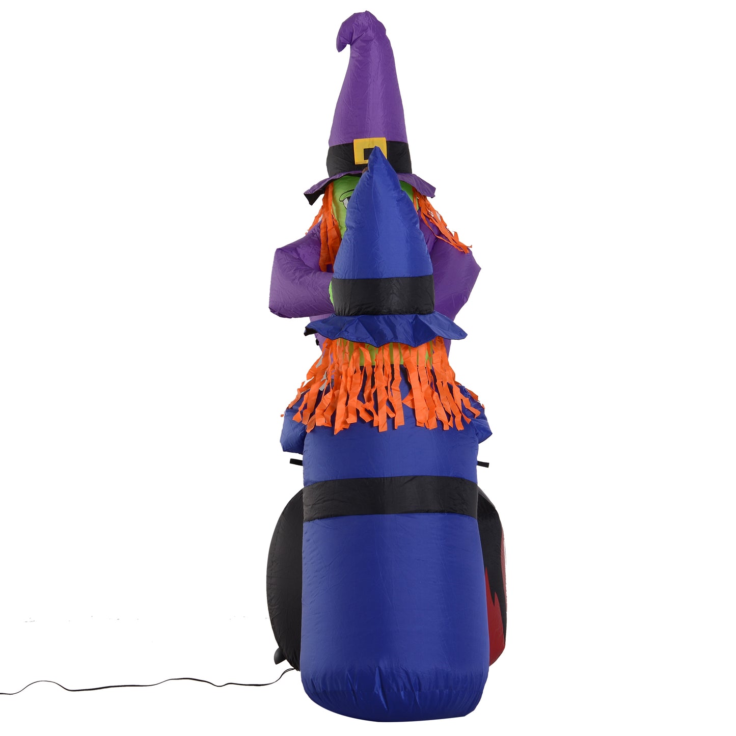 1.8H m Inflatable Witches Decoration, Polyester