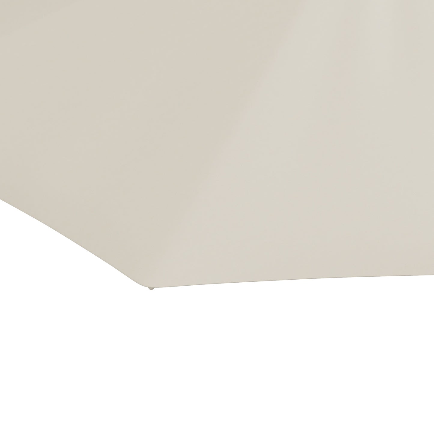 Outsunny Wall Mounted Umbrella with Vent, Garden Patio Parasol Umbrella Sun Shade Canopy, Beige