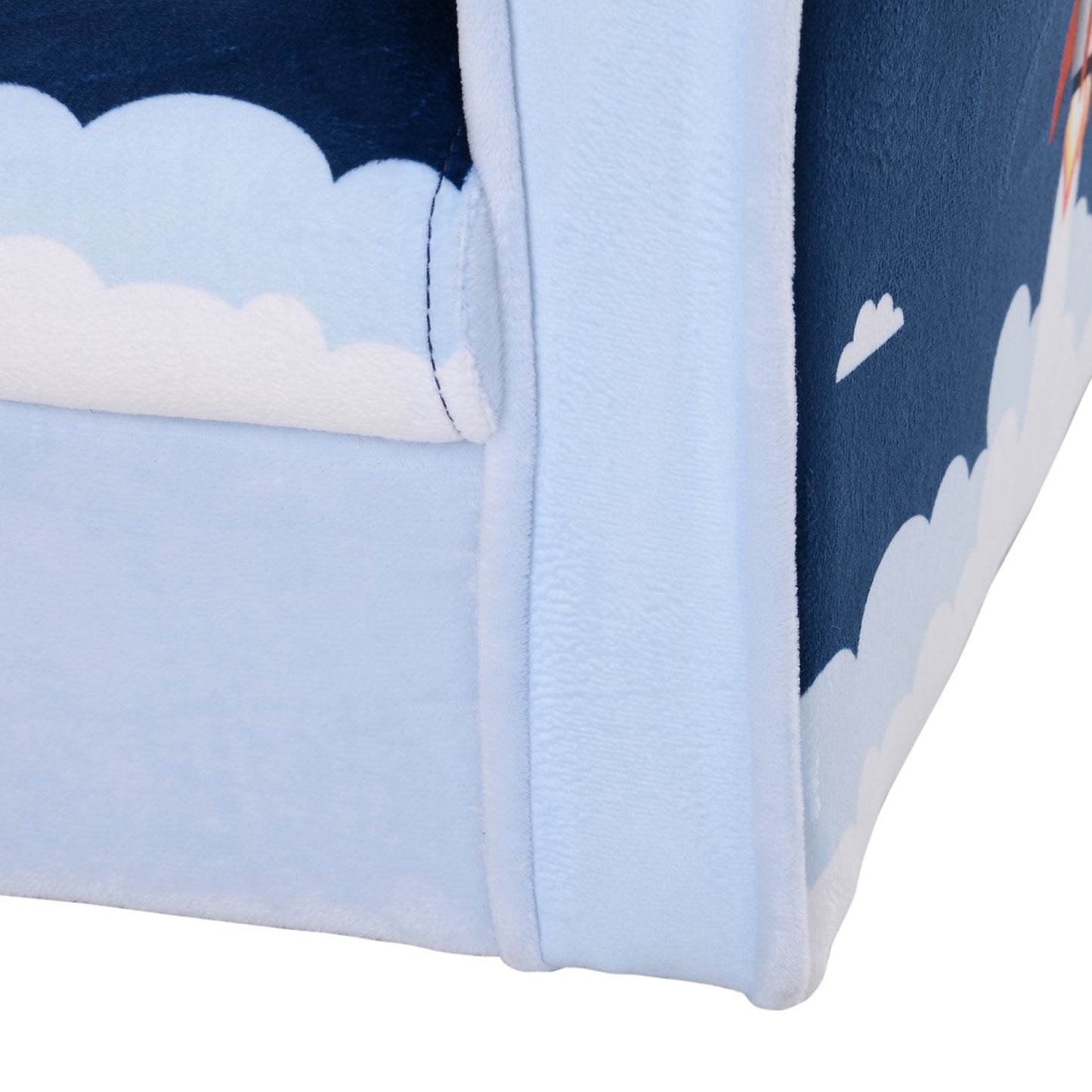 Children's Chair Armchair Single Sofa, 50 x 39 x 44cm, for 18M+, Blue