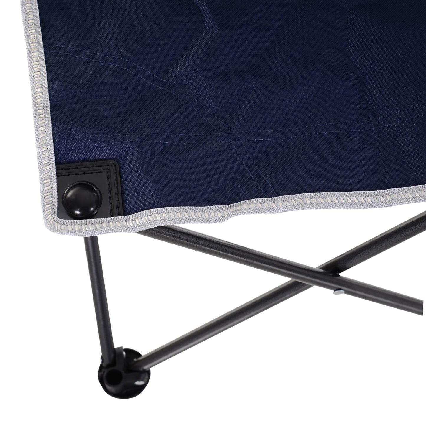 Outsunny 5 Piece Camping Table & Chairs Set with Carrying Bag Foldable Portable Lightweight Compact Aluminium Roll-up Top for picnic